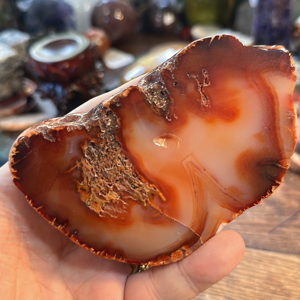 🌸SALE🌸 Carnelian Crystal Slice!